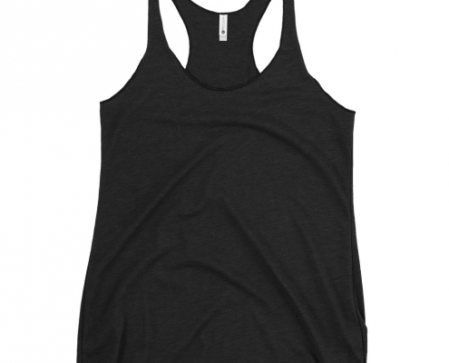 This Women’s Racerback Tank Top is soft, lightweight, and form-fitting. The tri-blend fabric gives printed designs a cool, faded look while the raw edge seams add an edgy touch. 50% polyester, 25% combed ring-spun cotton, 25% rayon Fabric weight: 4.2 oz/yd² (142 g/m²) Fabric is laundered to reduce shrinkage 32 singles Satin label Raw edge seams