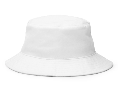 White Bucket Hat